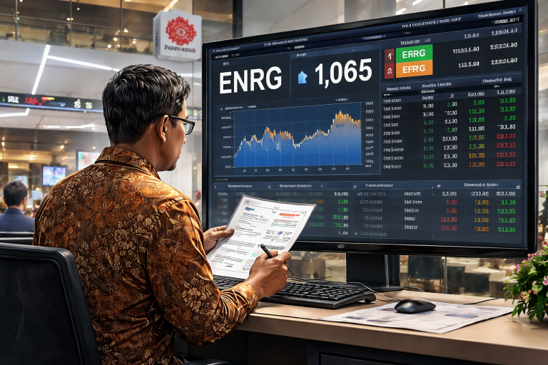 Rights Issue ENRG: BEI Tetapkan Harga Teoretis Rp1.065
